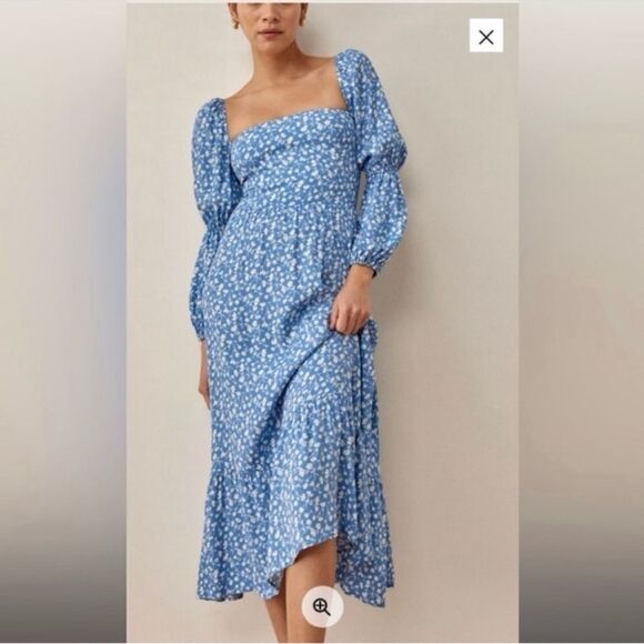 Reformation Micah dress in the color Marie